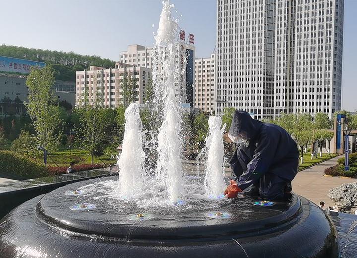 延安 黄陵建庄煤矿喷泉项目