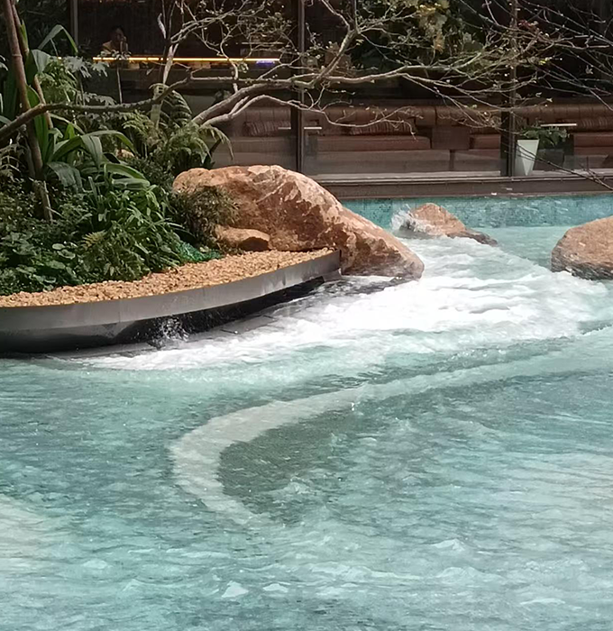 潮汐喷泉，邂逅一场会呼吸的喷泉水景-水云间景观