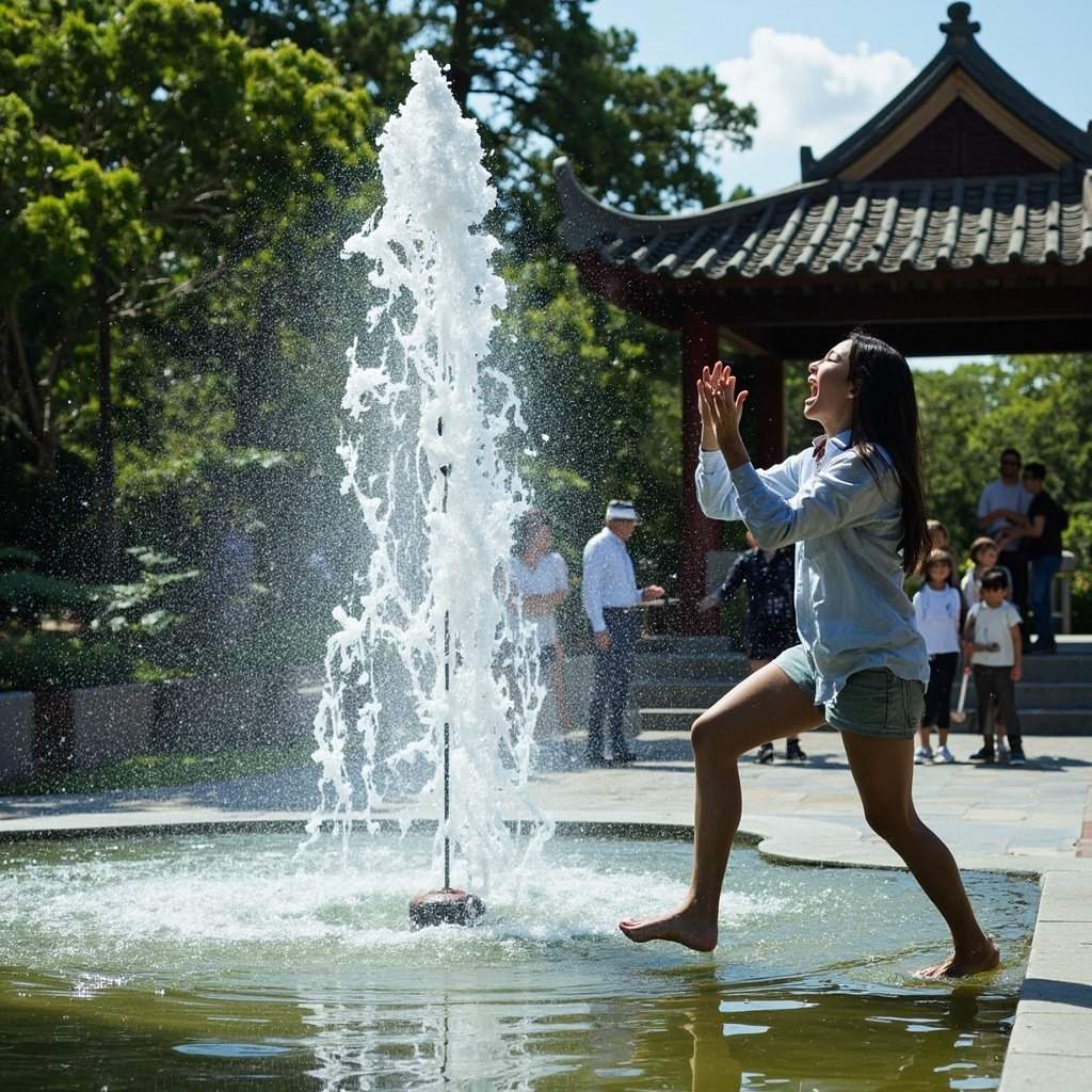 大唐芙蓉园喊泉